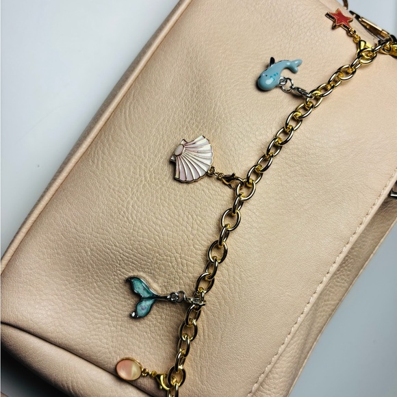 Handmade Nautical Shell Mermaidcore Bag Charm. - Picture 3 of 3